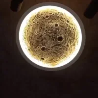 ساخت وسفارش انواع تابلوهای ماه درخشان (چراغ دار)