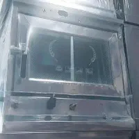 تنور گازی نیمه استیل دو کشو