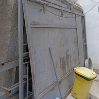 جابه جایی درب حیاط