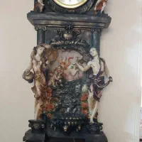 آبنما و ساعت ایستاده 2متری