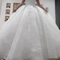 لباس عروس عربی تمام شاین