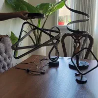 ست چهار عددی لوستر و چراغ خواب بسیار لوکس|لوستر و چراغ آویز|کرج, عظیمیه|دیوار