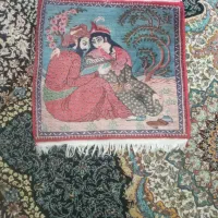 فرش دستباف لیلی و مجنون کار بروجرد زخیم