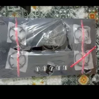 اجاق گاز رومیزی صفحه شیشه ای