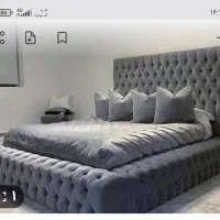 تخت خواب دو نفره دست دوم مدل چیستر سالم بدون تشک