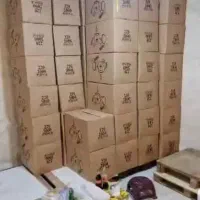 لیوان کاغذی ۲۲۰ سی سی طرحدار|ظروف نگهدارنده، پلاستیکی، یک‌بارمصرف|جاجرود, |دیوار