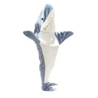 پتو کوسه ای داخل خزدار|رختخواب، بالش، پتو|اردبیل, |دیوار