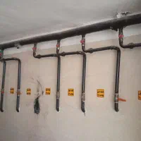 لوله کشی گاز  خانگی تجاری  صنعتی  گلخانه