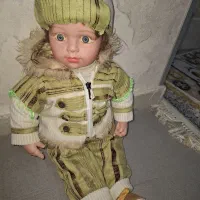 عروسک بزرگ بچه و خرگوش بزرگ