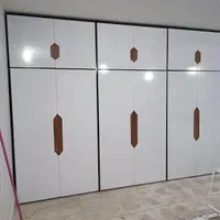 کمد دیواری جنس ملامینه و ام دی اف