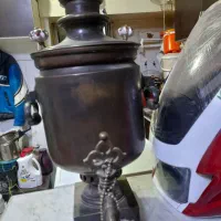 سماور روسی وصندوق روسی