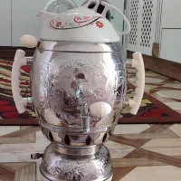 سماور۶لیتری به همراه قوری