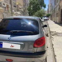 ۲۰۶ تیپ ۵ مدل ۹۵ دولکه رنگ|خودرو سواری و وانت|تهران, شیخ هادی|دیوار