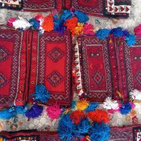 خورجین دستبافت|گلیم، جاجیم، گبه|نجف‌آباد, حومه نجف آباد|دیوار