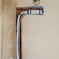 لوله کشی کولر اسپلیت تو کار و روکار