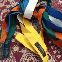 کمربند کاراته باکشتی