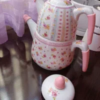 کتری قوری و قابلمه سرامیکی