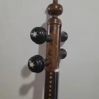 کمانچه کاملا حرفه ای ابنوس و استخوانکاری