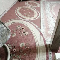 فرش  بیضی  و اتاق خواب  و پادری و موکت