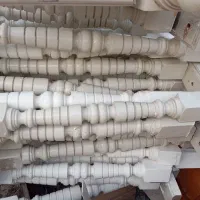 پایه نرده چوبی پله حفاظ