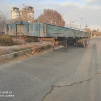 تریلی کفی دو محور نیم لبه دار|قطعات یدکی و لوازم جانبی|فیروزکوه, |دیوار