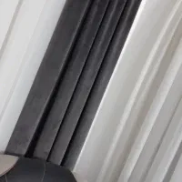 یک عدد پرده پانچ طوسی.درحد نو