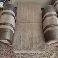 مبل راحتی اسکلت فلزی تخت خواب شو ۱۰ نفره