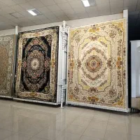 فرش شاهرخ نگین مشهد 1000شانه 1200شانه نخ اکرولیک