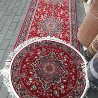 فرش آشپزخانه هریس دایره ۷۰۰شانه سایز ۱×۱ متر گرد|فرش|تبریز, |دیوار