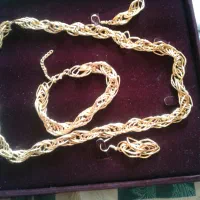 گردنبند طلا ی بدل رنگ ثابت