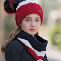کلاه شالگردن بافت