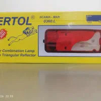چراغ خطر عقب اسکانیا و چراغ خطر ال ای دی  طرح جدید