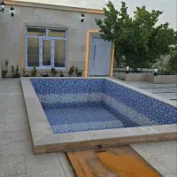 ۴۰۰متر ویلای نقلی/درختی/سندار/استخرچهار/بدون تخریب