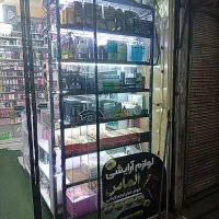 قفسه آهنی 2.20 در 1 متر با عمق 30 سانت چراغ دار