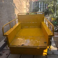 تیلر ۷نیم اسب میتسوپیشی اصل ژاپن با تریلی|ماشینآلات صنعتی|بندر گز, |دیوار