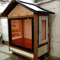 قفس کلبه ای