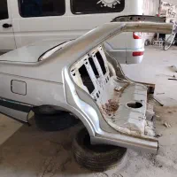 سر عقب ۴۰۵  .درب صندوق۴۰۵ سفید بدون هط و خشو درب
