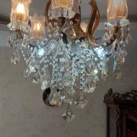 لوستر6شاخه 12شعله