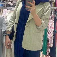 کت لنین سبز ماچا