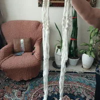 آویزمکرومه گل