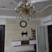 لوستر۱۲شاخه برنز ازنزدیک ببینیدخیلی شیک هست|لوستر و چراغ آویز|نکا, |دیوار