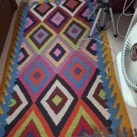 گلیم دستبافت|گلیم، جاجیم، گبه|زنجان, |دیوار