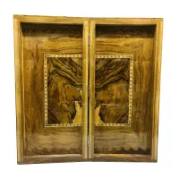 تخته نرد شطرنج های ریشه چوب گردو|اسباببازی|مشهد, تربیت (صدف)|دیوار