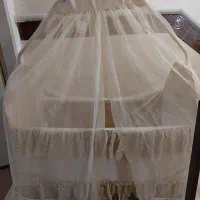 گهواره فلزی چرخ دار تاشو بادو نوع روکش|تخت و سرویس خواب|الوند, |دیوار