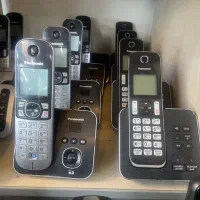 تلفن بیسیم پاناسونیک D320 مالزی با منشی باتری نو