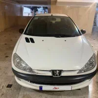 ۲۰۶ تیپ۲ سفید در حد صفر