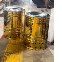 سماور گازی استیل هییتی سوپر مارکت موکب دفتر|سماور، چای‌ساز، قهوه‌ساز|مشهد, تلگرد|دیوار