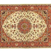 فرش ابریشم مصنوعی