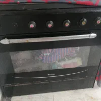 اجاق گاز 5شعله با در شیشه ای