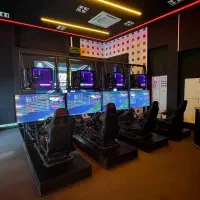 عینک واقعیت مجازی ، شبیه ساز رانندگی، و لیزرتگ